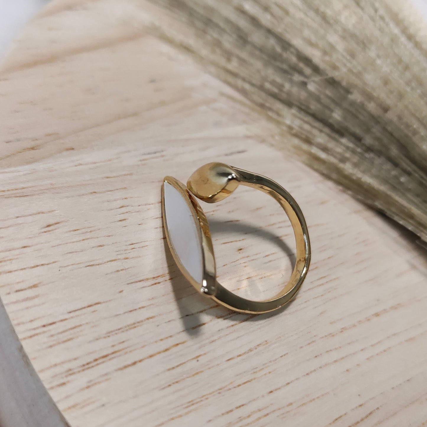 Marquise ring