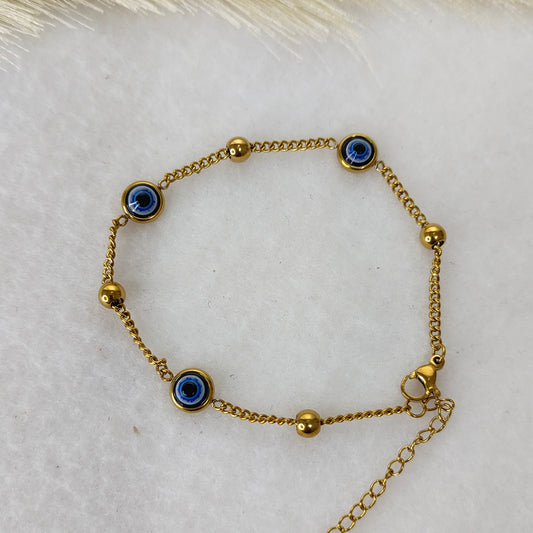 Evil eye bracelet